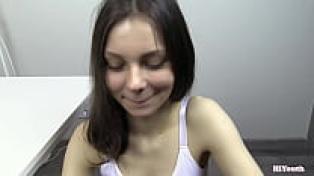 couldn't help but cum inside my stepsister's young CREAMPIE, and I couldn't help but