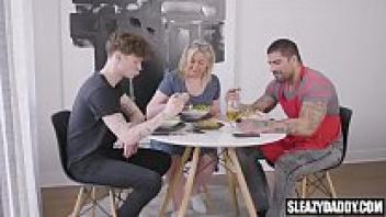 Stepfather with a lot of muscle is secretly in love with his stepson who is gay.