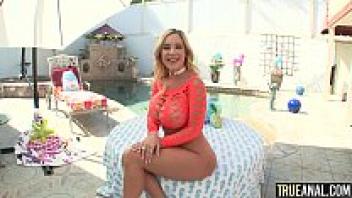 TRUE ANAL Voluptuous The anal creampie is bestowed upon Savannah Bond.
