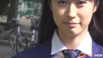 While wearing her school uniform, Tomomi Motozawa sucks a fellow student.