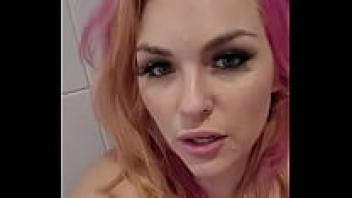 A deep wet blowjob with a massive facial cum shot, taken from the point of view of an amateur DIY male novice