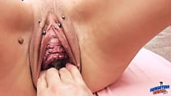 Both the Holes Fisted and the Very Long Dildo Insertion are performed on the MILF.