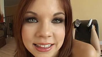 Phoebe, a redhead, is currently engaged in an interracial gang fight with a few black youths.