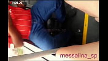 The naughty Latina hotwife, MESSALINA, allowed a perverted photographer to take pictures of her shaved pussy as she was on the bus.