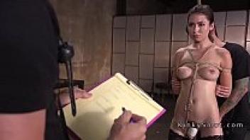 Love bondage training was completed by the stunning babe.