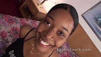 Ebony Girl with a Big Ass in a Pornographic Video of a Black Girl