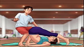 Summertime Saga: Taking a workout class with the slender MILF, paying a visit to the director and his sister, and attending the most incredible French class