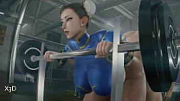 Best 3D pornographic compilation by Chun-li