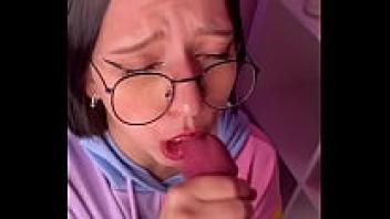 Suck My Dick After Classes, You Nerd Girl. She's Wearing Glasses.