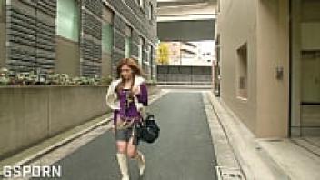 Slavery of a lovely Japanese girl, followed by love for her juicy pussy while wearing a hot jav gangbuster