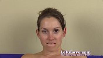Observe a close-up of her face as she begins to flush with the beginnings of an orgasmic urge.