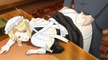 Hentai, the busty maid