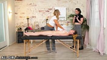 During the photoshoot, the AllGirlMassage Pussy and Titties are thoroughly oiled and ready to be played with.