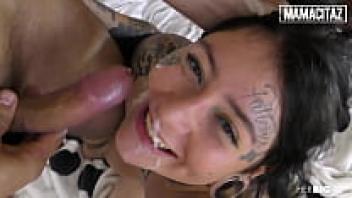 Evana Marin, an alternative Latina, gets horny and gives in to a stud as she engages in hardcore sexual activity for her chubby pussy. This video is available for free in its entirety.