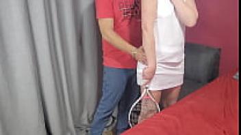 I ended up falling in love with my stepmother's hot, luscious pussy after I caught her masturbating.