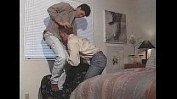 Video 2 of the VCA Gay song Don't Kiss Me I'm Straight is the third scene.