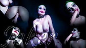 Wet Pussy and loving Dildo are being fingered by the Crazy Joker.
