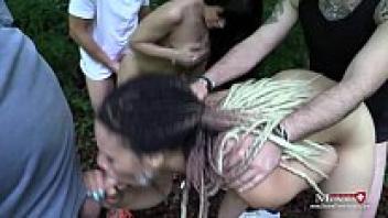 Engaging in sexual activity with two sexy bi-teens in the woods - SPM It is AmandaCarmela TR139.