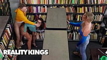 Ms. Waters, Mandy The Librarian is responsible for the books as well as the students who are horny, just like Jimmy Michaels or other reality kings.