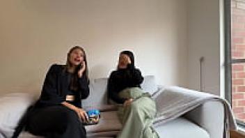 During the time when I am having a suspicion that I am pregnant with my husband, my best friend satisfies my lesbian fantasies.