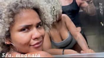 I was in the elevator with my married neighbor when I gave it to him without a condom, and we came dangerously close to being discovered by his wife.