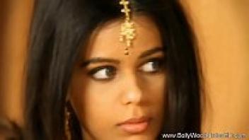 Indian Girl Taking a Bath While Unclothed
