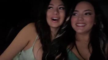 Cami Strella and Nika Venom are two examples of thick Latina clients who tip their Uber driver with dripping wet pussies.
