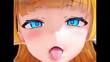 Mmd hentai, the elf
