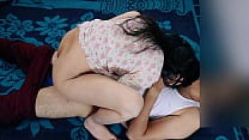 At night, the stepmother who was thirsty received affection. A NEW XVIDEO FROM DESISLIMGIRL