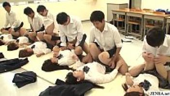Missionary sex that was synced by JAV and directed by the teacher