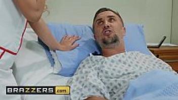 In the film Doctors Adventure, Claudia Caliente and Keiran Lee play the roles of Knobbing the Naughty Nurse and Brazzers.