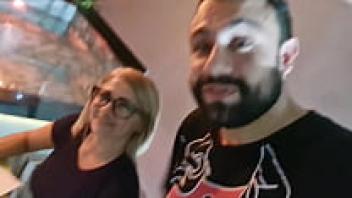 It was even possible for the naughty married blonde with fire in her pussy to go behind the scenes without the camera being on.