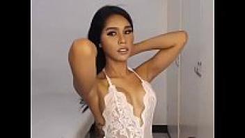 A Charming and Uncut Asian Ladyboy