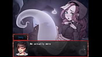 The sixteenth episode of Harem in Another World (Hentai Game) The GHOST SMALL TITS are also deserving of BUKKAKE!!!