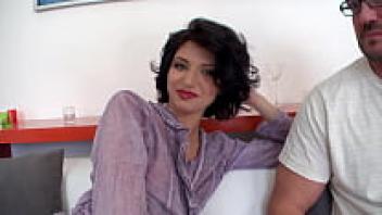 Lina Arian, a Cum Thirsty Wife, Embarrasses Herself in Front of Her Shy Cuckold DTW2754