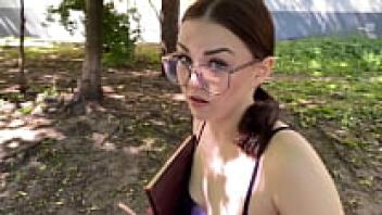 As well as being a nerd, she is also a nymphomaniac.