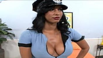 POLICE COSTUME FITTED FOR A HORNY BABE