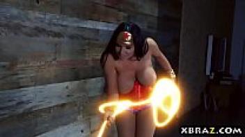 By looking at my as5 in a xxx parody video, Wonder Woman was portrayed as a hardcore anal love character.