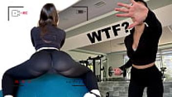 She caught me spying on her when I was at the gym. I was forced to pay for it by her...