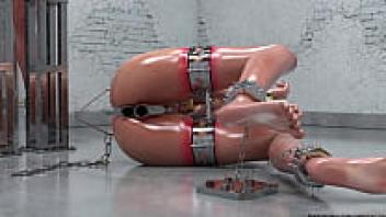This compilation of 3D BDSM Bondage Fetish Comics was created by CyberCaptain.