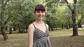 First pornographic role for a young woman with a dark complexion