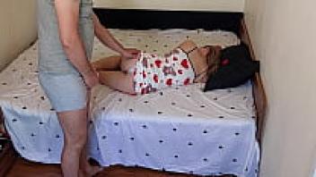 In spite of the fact that I am his stepdaughter, my stepfather continues to insert his dick inside of me. It turned out to be a brilliant idea to share a room with the stepfather!!!