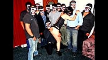 PLEASE PAY ATTENTION! There is a public gangbang that is quite exciting with Danna.