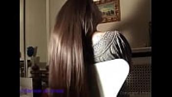 The best film in high definition of Sanwei blowing her hair during a Ltress videoshoot!