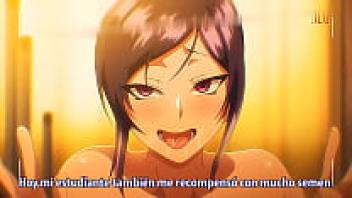 The subtitles for Yuugao are in Spanish (Hentai).