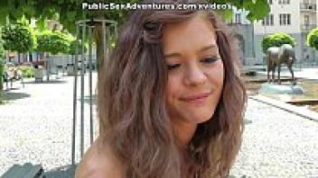 love between a true amateur and a lovely girl in public