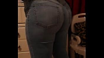 Booty, putting on pants and jeans, and BBW Booty