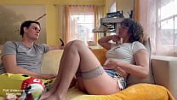 Stepmom adores both her stepson and his closest companion.