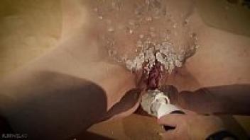 Teenage who is submissive is restrained, punished, and spanked in the bdsm.