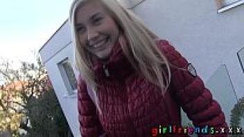 Girls get together while they are shopping and create an amateur movie with stunning natural tits.